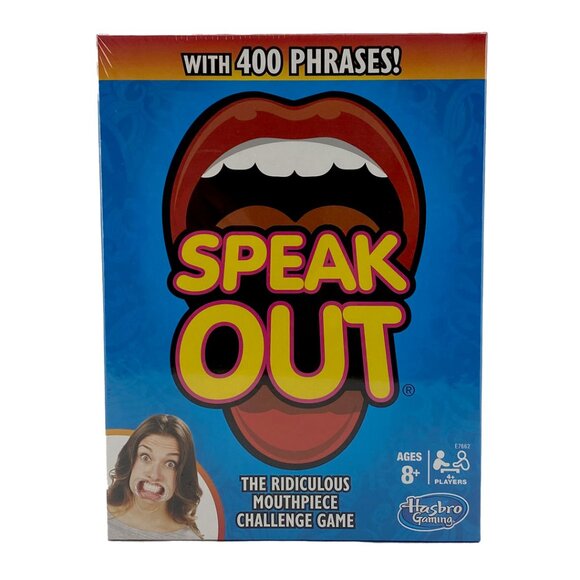 Hasbro Gaming Speak Out Party Game | Party Game | 4+ Players **NEW - Picture 1 of 3
